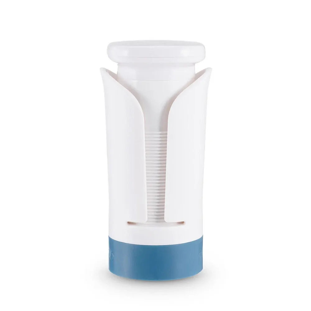 Culinare Ribbons/Spirals Vegetable Spiraliser Reversible Blade Slicer White/Blue