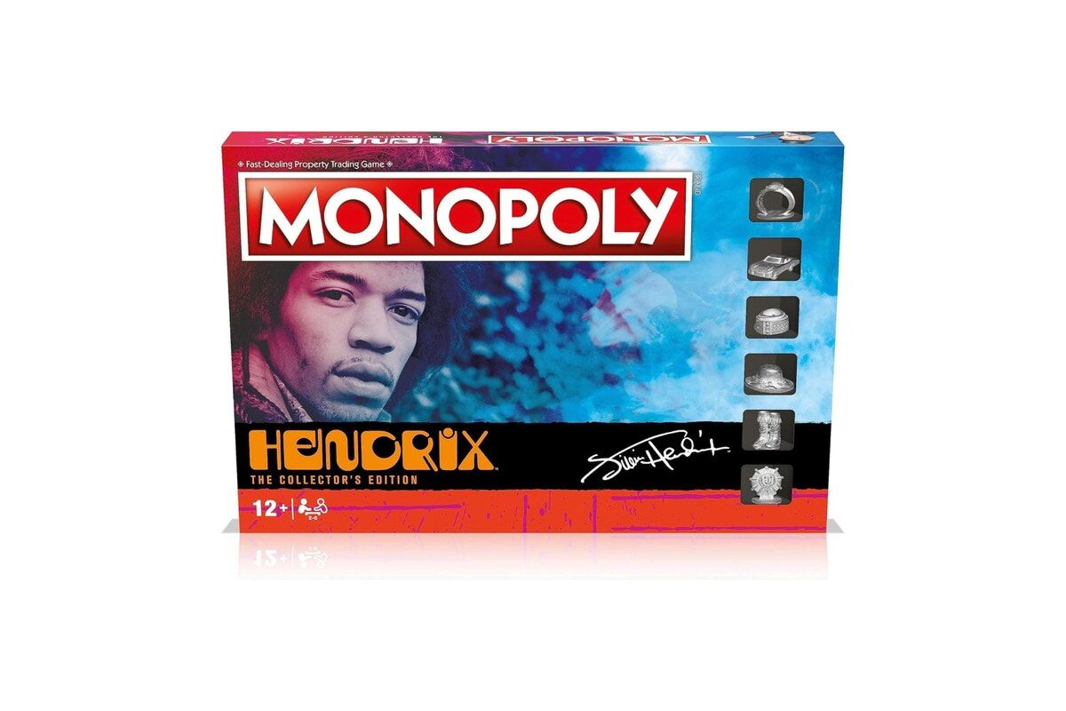 Monopoly Hasbro Hendrix The Collectors Edition 12+ Board Game