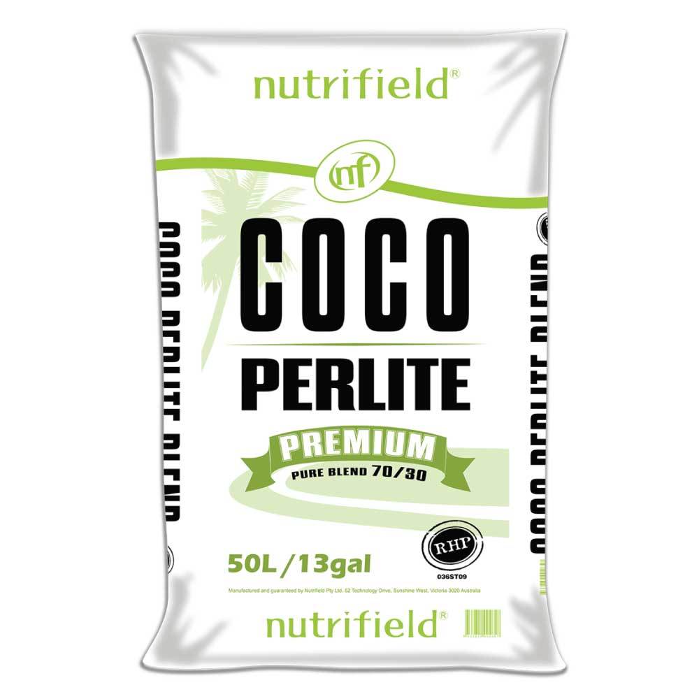 50L Coco Perlite Premium Nutrifield 70% Coir 30% Hydroponic Plant Growing Medium-0