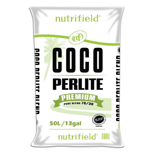 50L Coco Perlite Premium Nutrifield 70% Coir 30% Hydroponic Plant Growing Medium-0