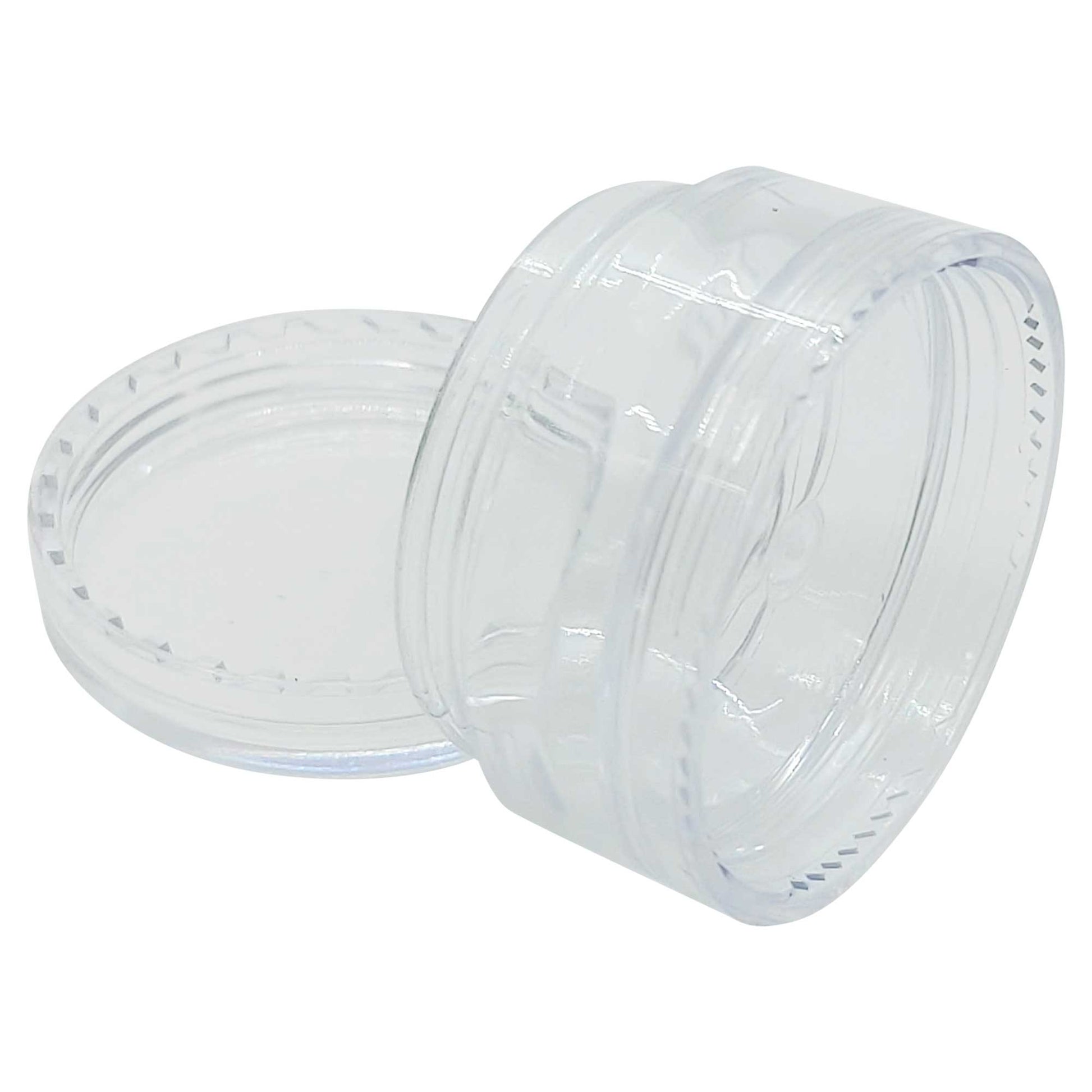 50x 3ml Lip Balm Containers Jars + Lids - Small Cosmetic Cream Sample Pot-2