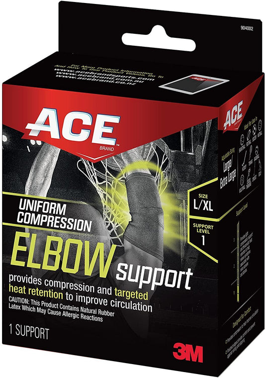 3M Ace Compression Elbow Support Sleeve, Large - X-Large-0