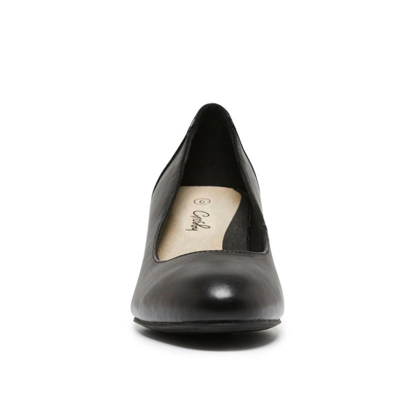 GROSBY Womens Ivy Flats Shoes Pumps Heels Closed Toe - Black-3