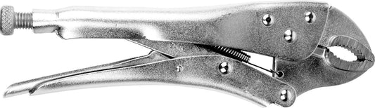 10" Locking Pliers Grip Lock Curved Jaw Steel