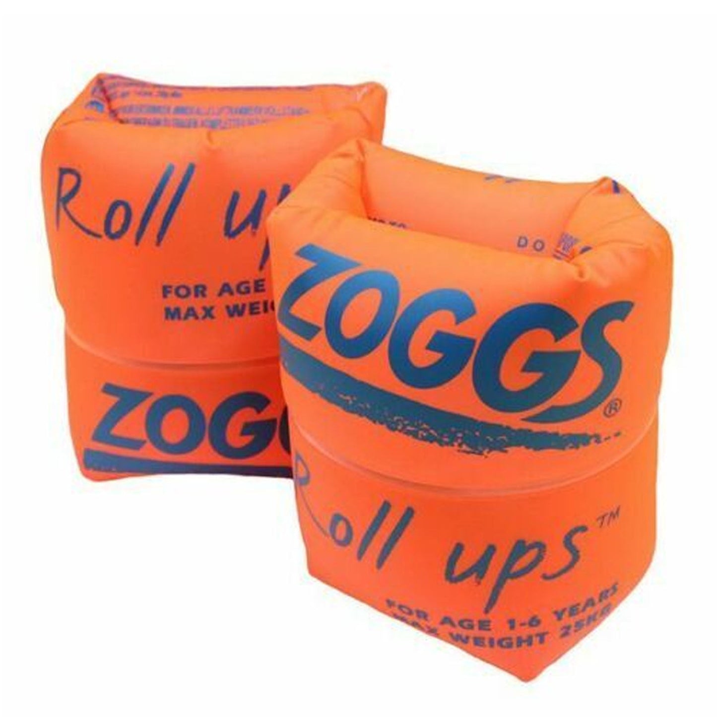 ZOGGS Roll Ups Stage 2 Childrens Swimming Learn to Swim Kids Water Arm Bands Inflatable Rings