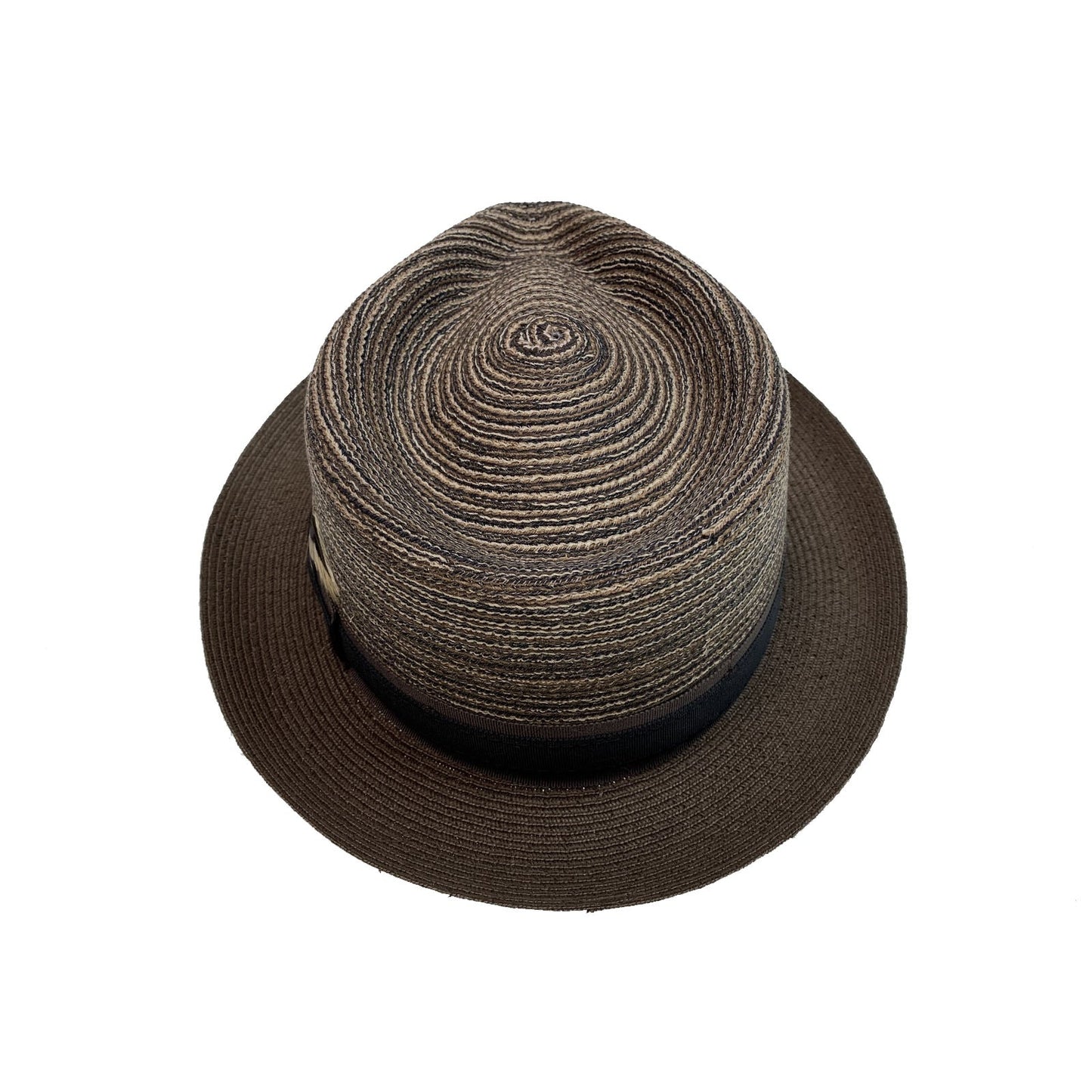 100% Paper Straw Mens Hat MADE IN USA Trilby Pork Pie Luxury Du-Pont Teflon