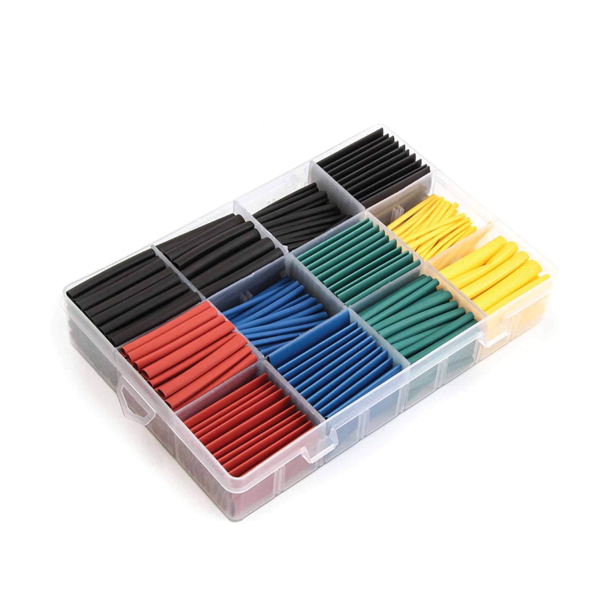 530 Pcs Heating Shrink Sleeve Set Heat Shrinkable Insulation Electrical Cable Tube-1