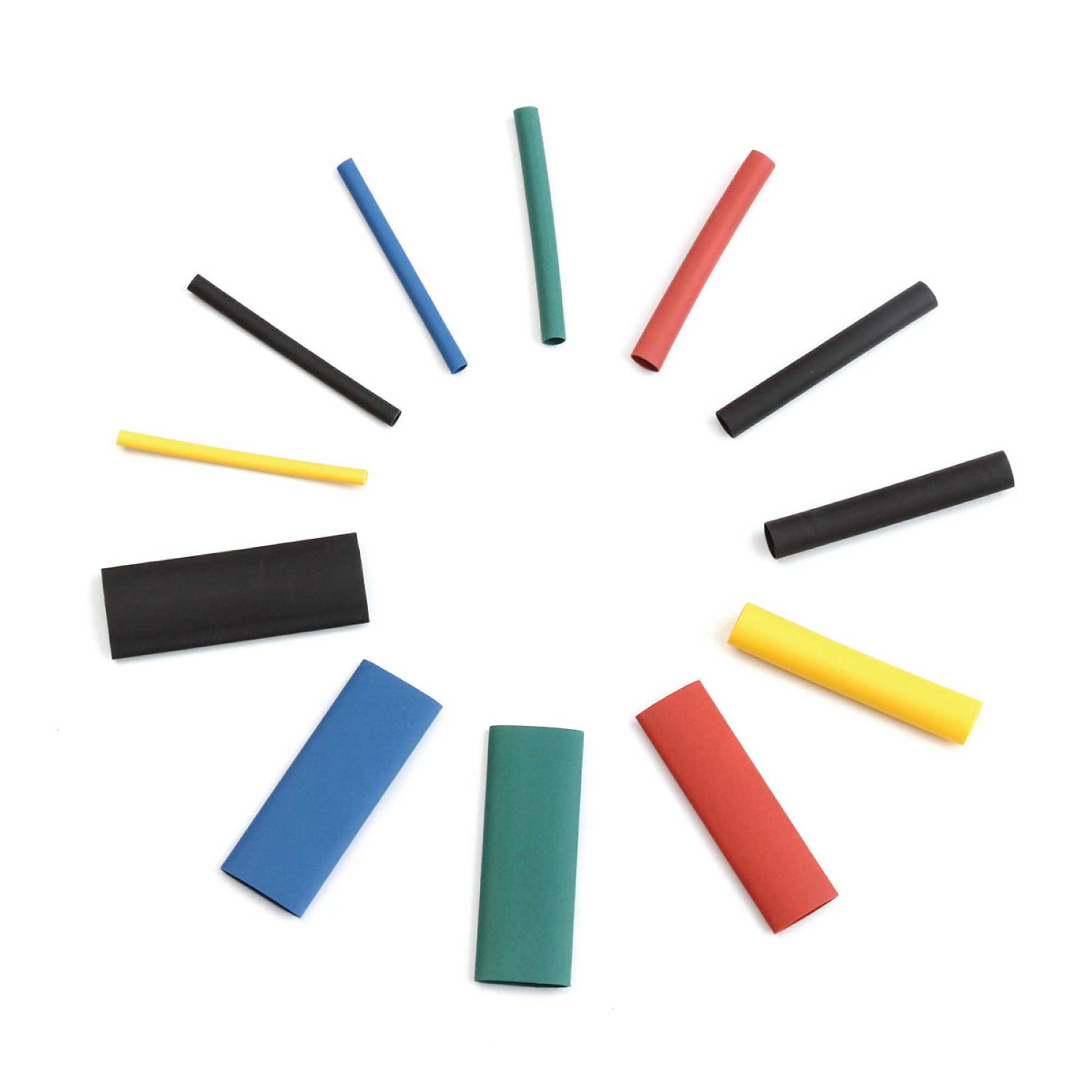 530 Pcs Heating Shrink Sleeve Set Heat Shrinkable Insulation Electrical Cable Tube-3