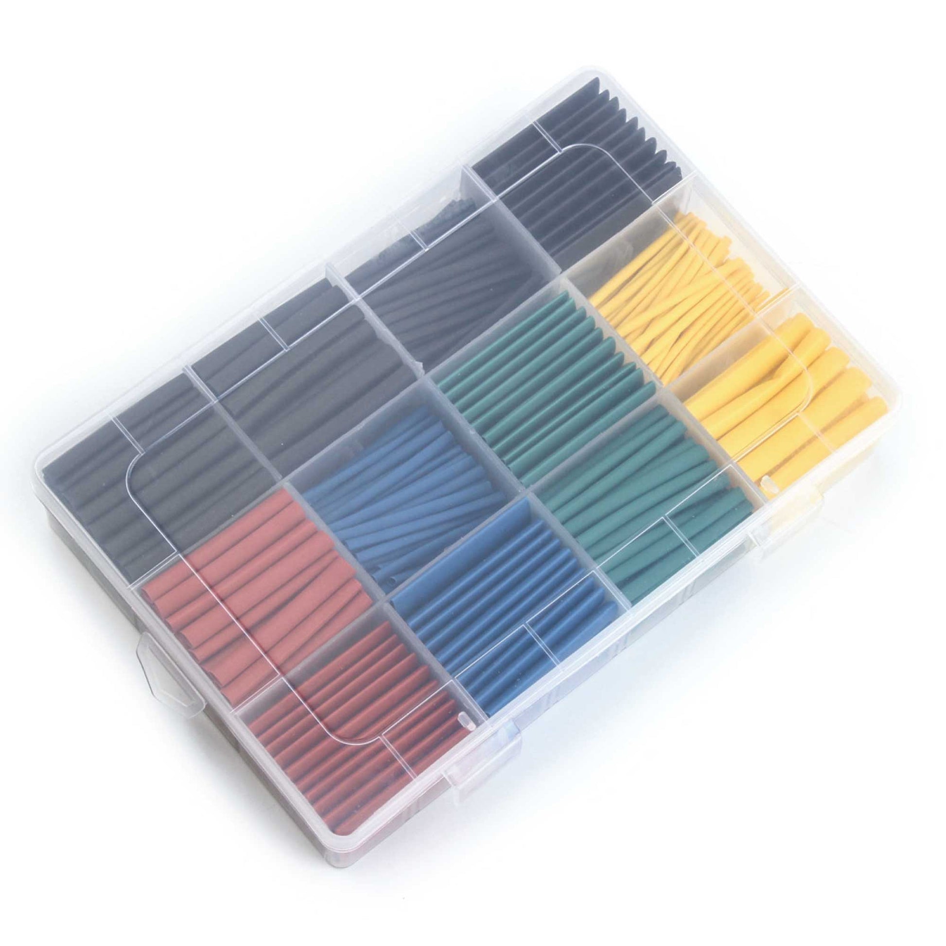 530 Pcs Heating Shrink Sleeve Set Heat Shrinkable Insulation Electrical Cable Tube-4