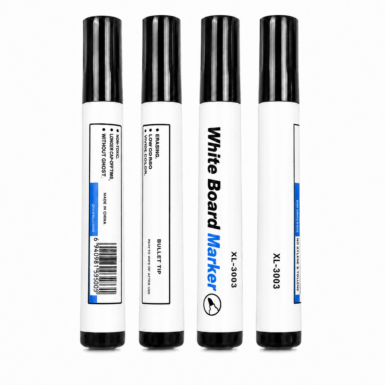 4x White Board Marker (Black Colour Only)