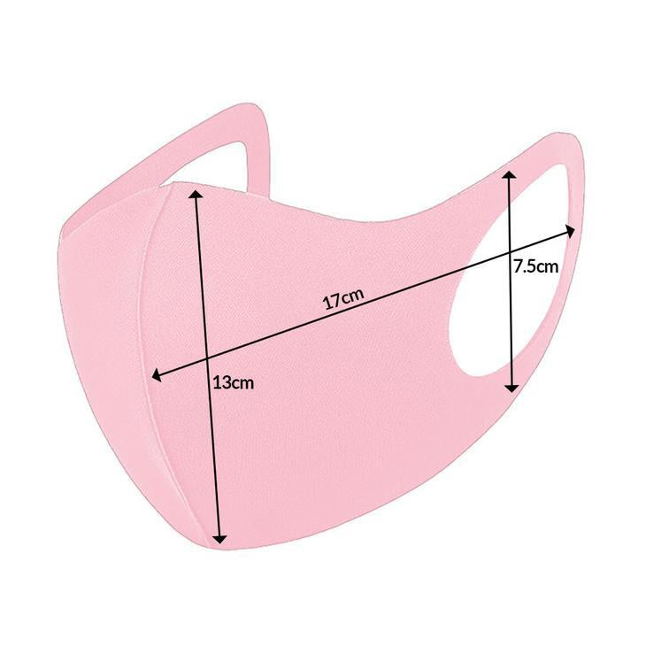 SUMMER Reusable Breathable Face Mask Mouth Mask Anti Dust Haze Protective in Pink-2