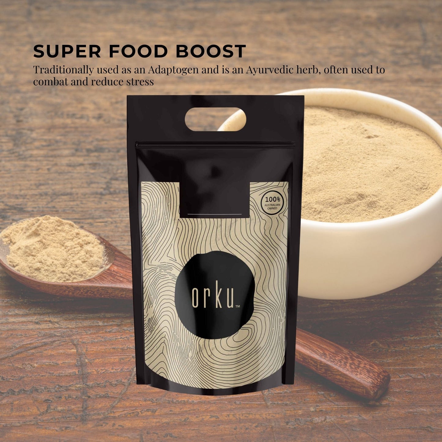 5Kg Organic Ashwagandha Root Powder Withania Somnifera Herb Supplement-4