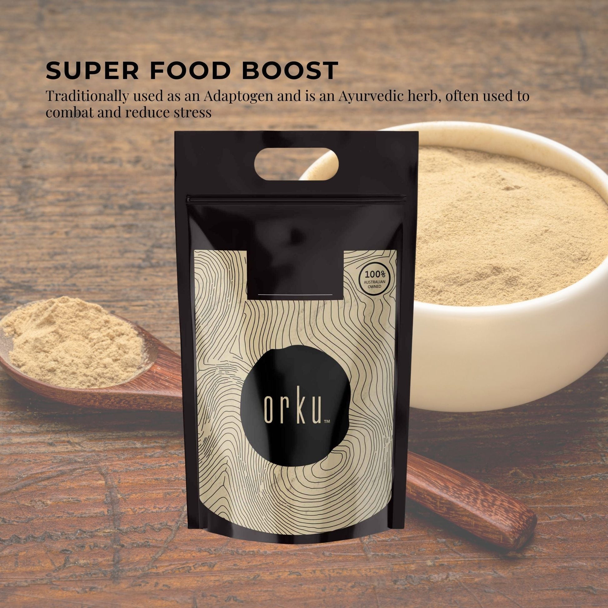 5Kg Organic Ashwagandha Root Powder Withania Somnifera Herb Supplement-4