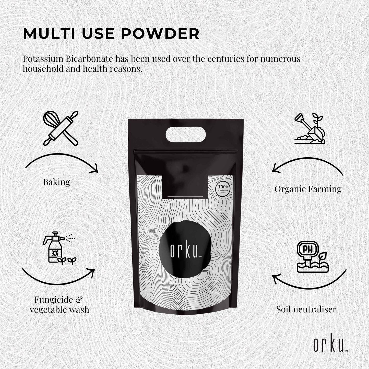 5Kg Organic Potassium Bicarbonate Powder - Food Grade Pure FCC Brewing Baking-2