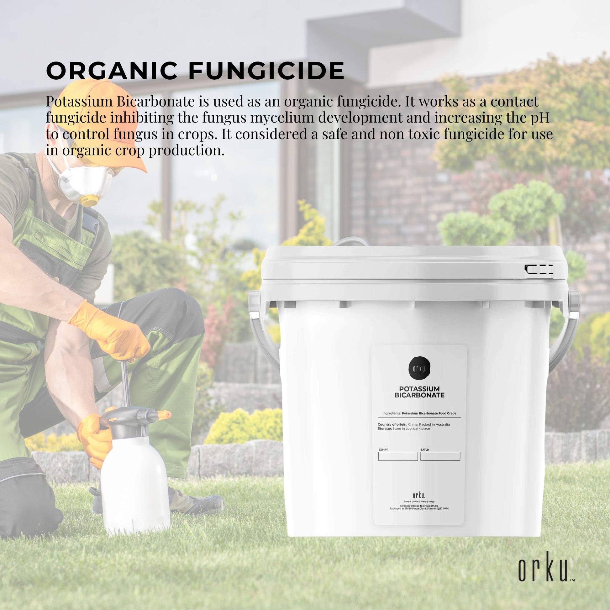 5Kg Organic Potassium Bicarbonate Powder Tub - Food Grade FCC for Brewing Baking-3