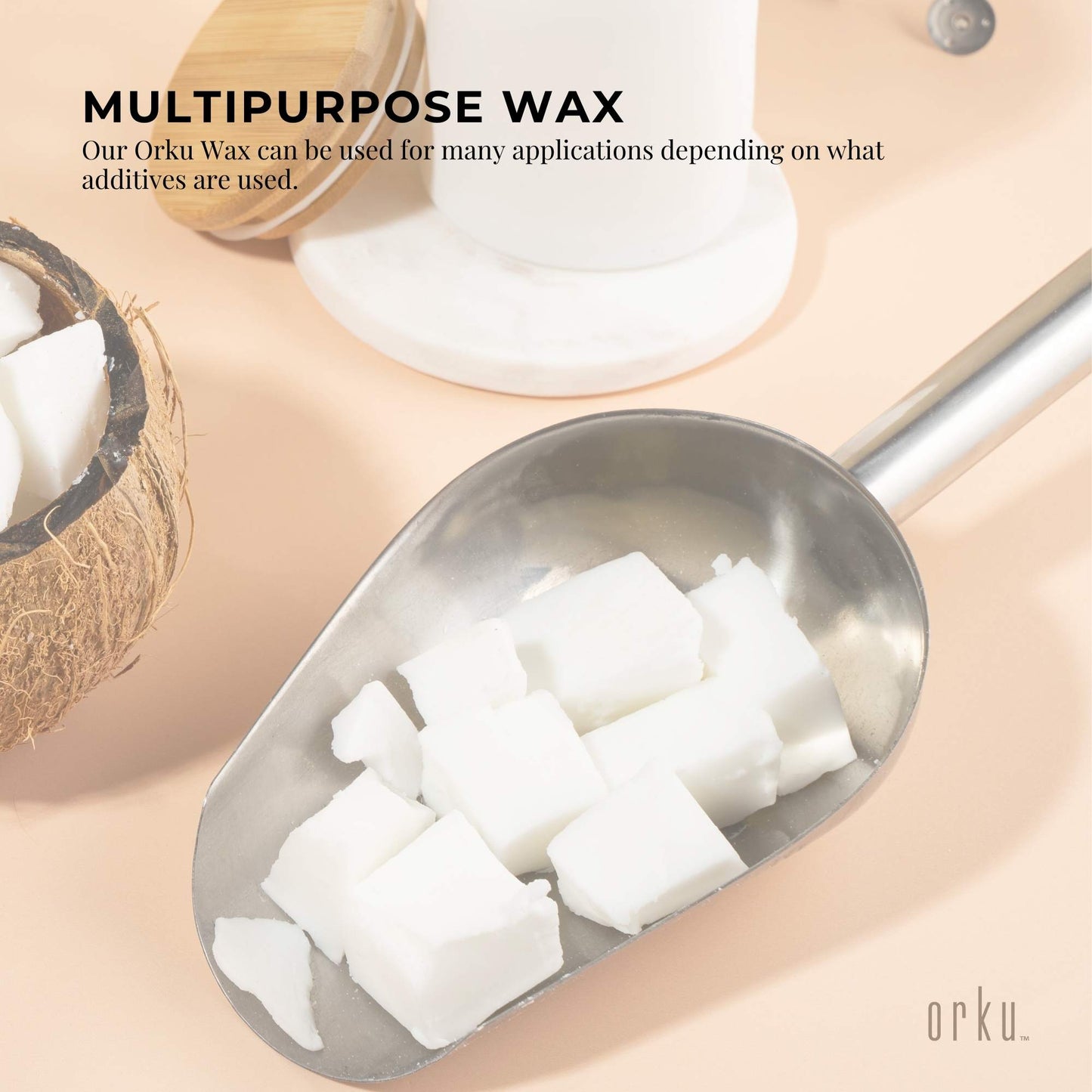 5Kg Paraffin Wax Blocks - Refined Hard Unscented Chunks 60/62 Candle Soap Making-4