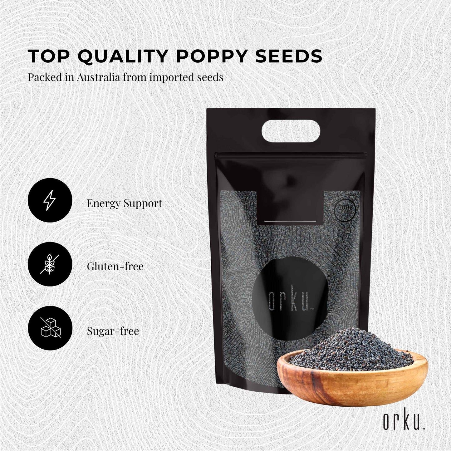 5Kg Poppy Seeds Unwashed Papaver Somniferum For Baking and Decorating-2