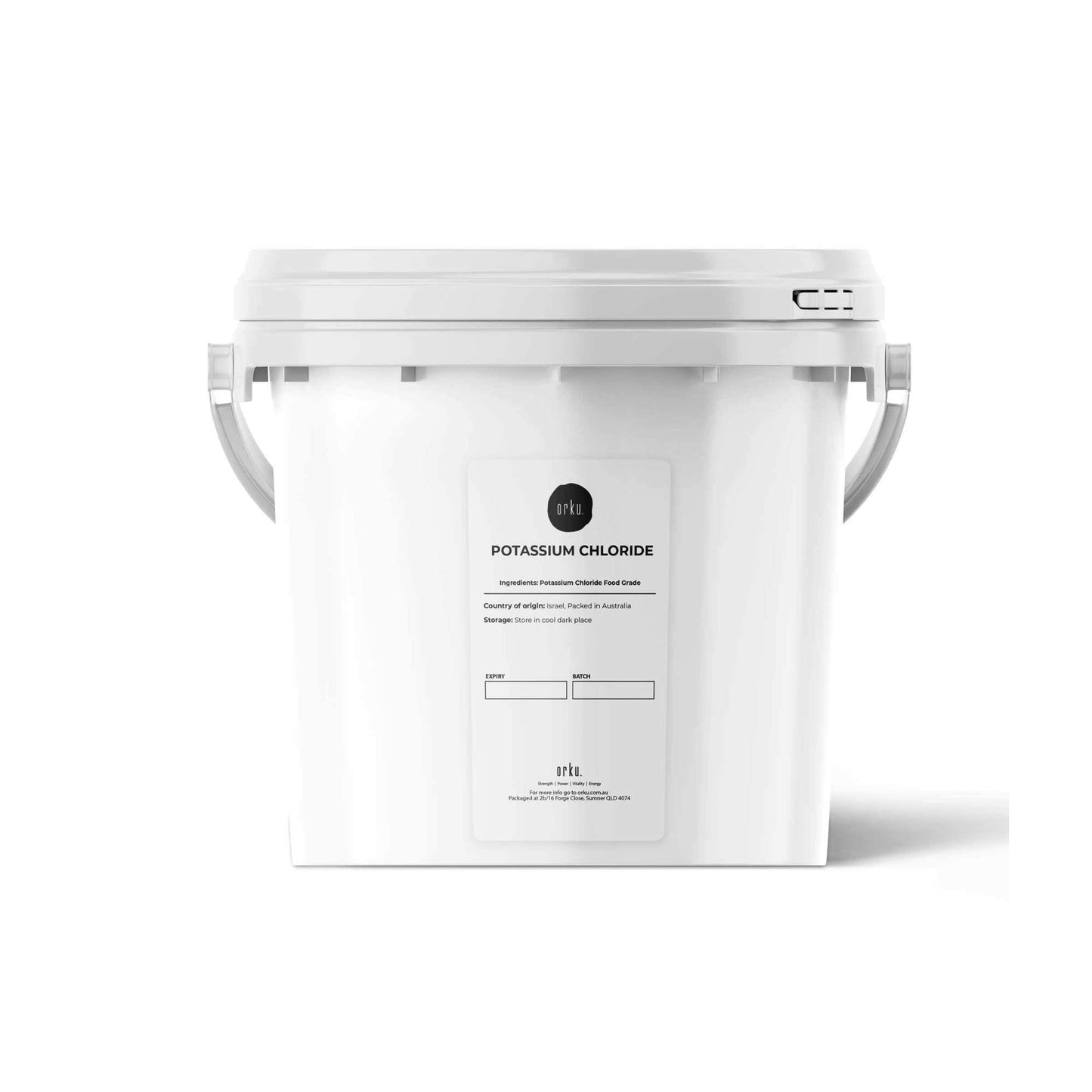 5Kg Potassium Chloride Powder Tub - Pure KCL E508 Food Grade Replacer-0