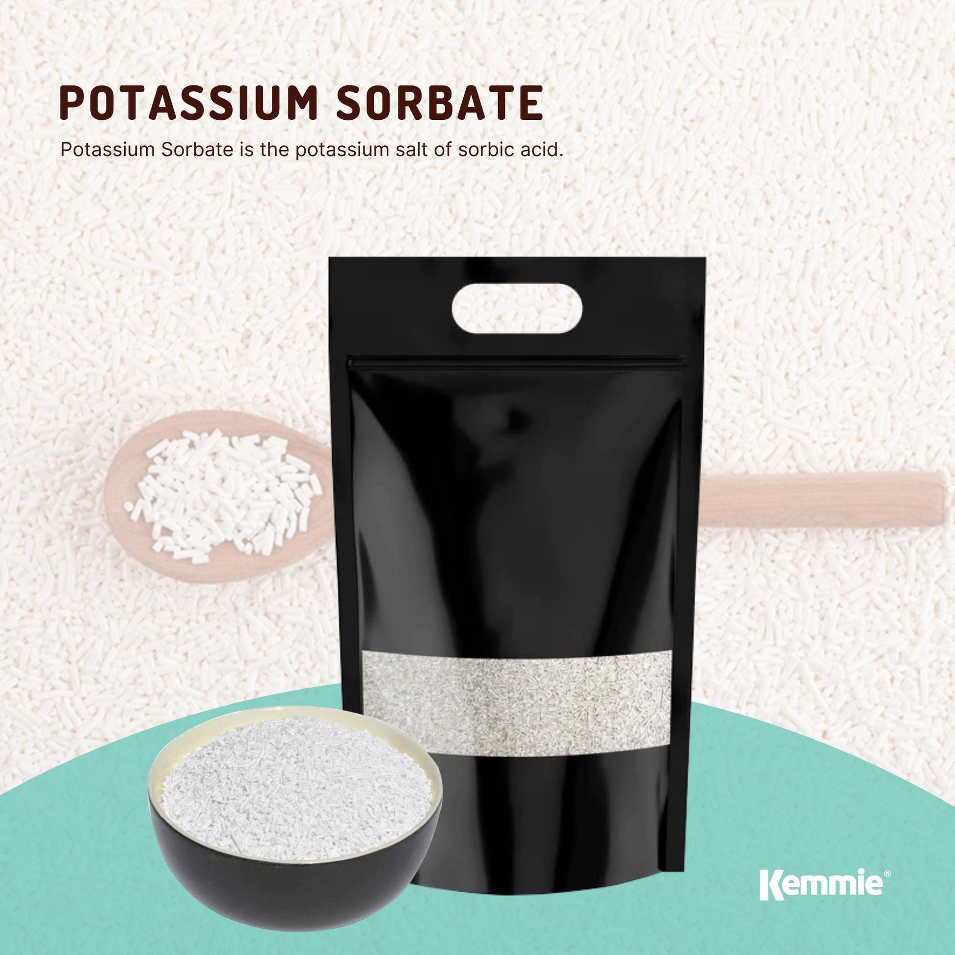 5Kg Potassium Sorbate Granules Food Grade Preservative Cosmetics Brew Skin E202-1