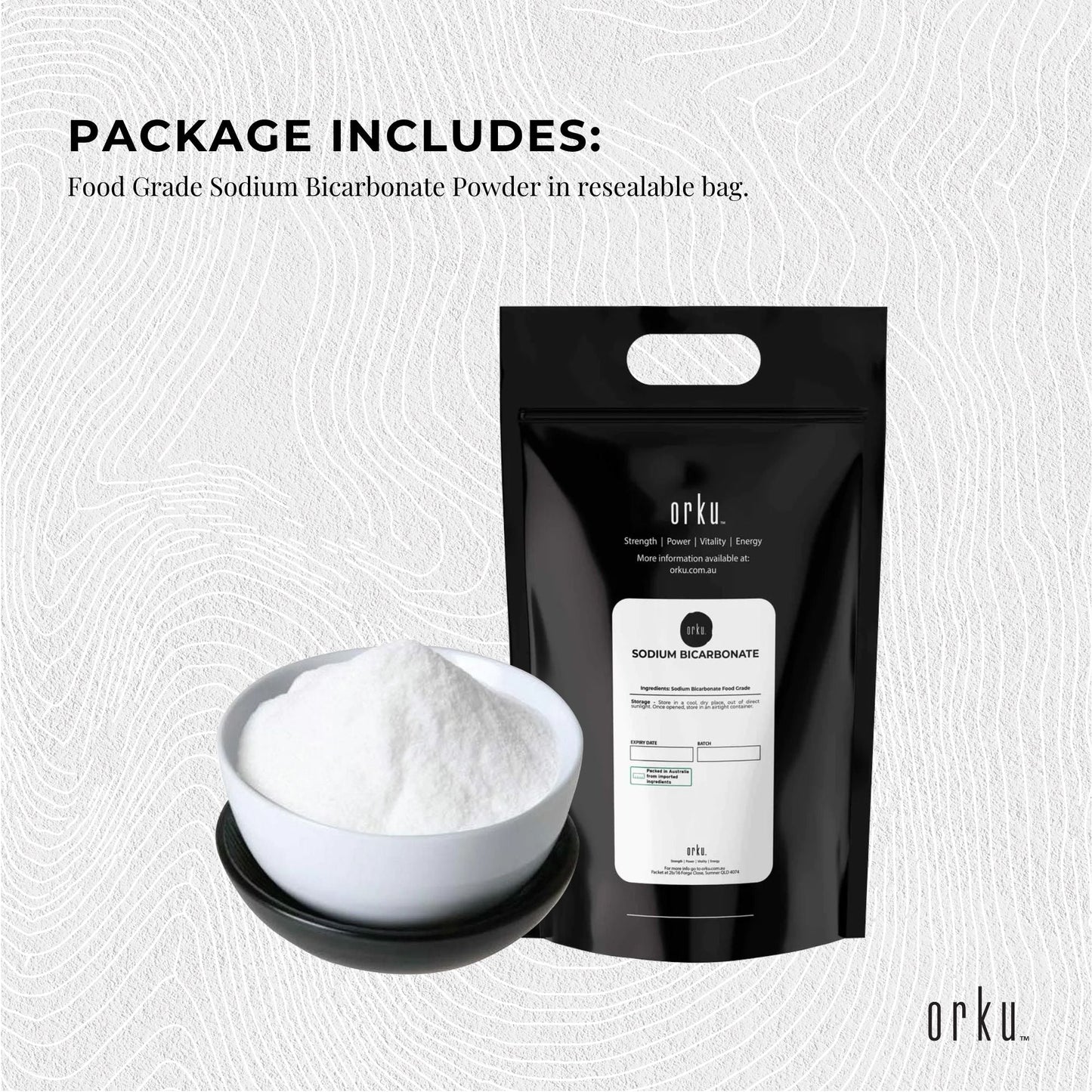 5Kg Sodium Bicarbonate - Food Grade Bicarb Baking Soda Hydrogen Carbonate Powder-3