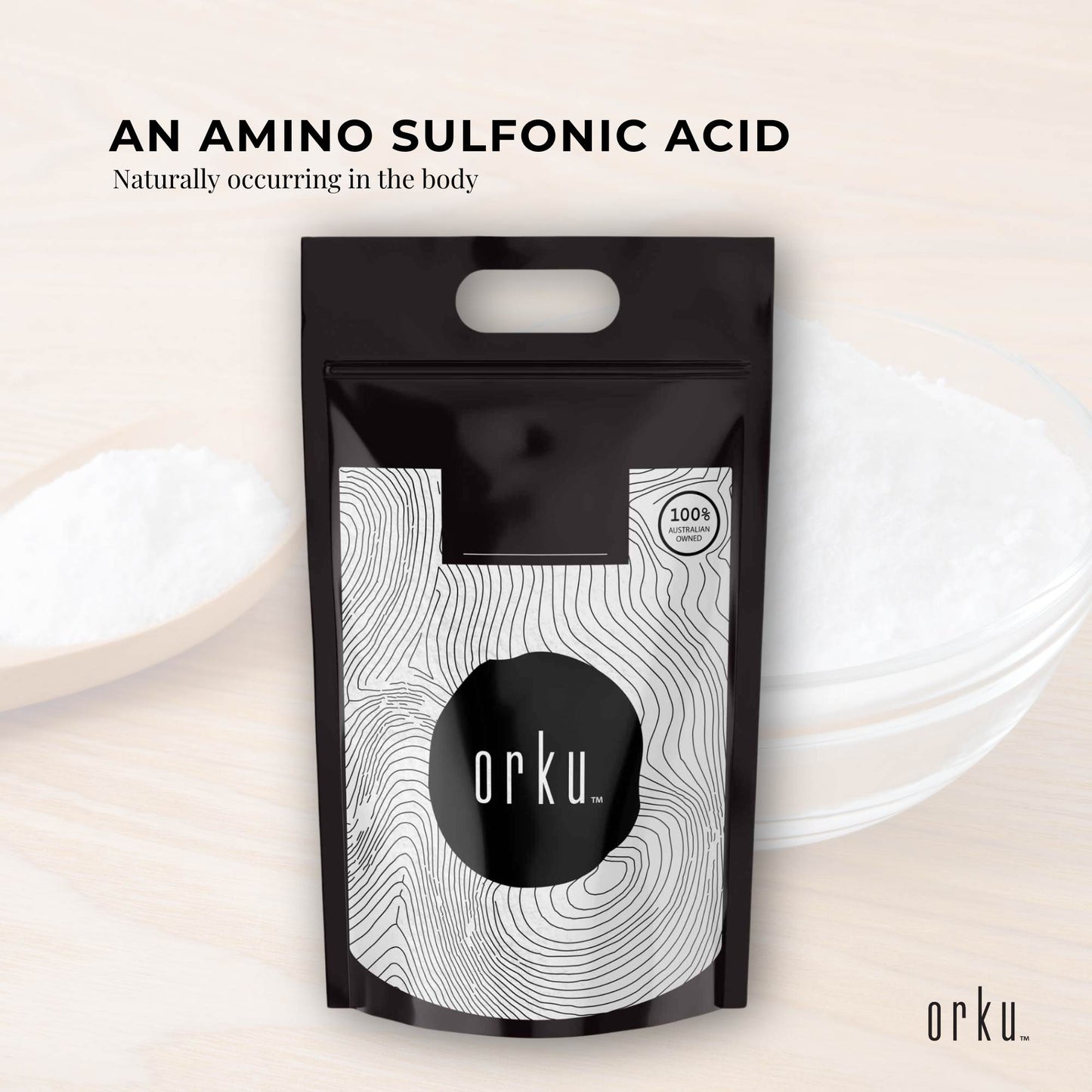 5Kg Taurine Powder - Pure Amino Acid Food Grade L-Taurine Vitamin Supplement-3