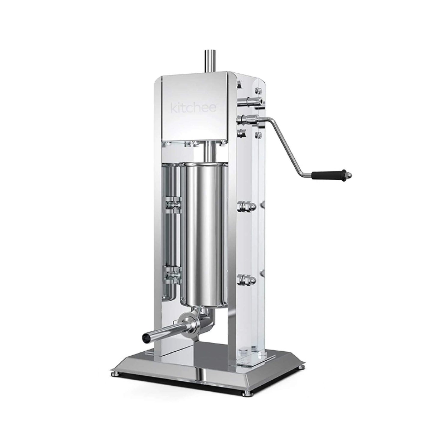 5L Manual Vertical Sausage Filler - Stainless Stuffer Meat Press Machine-0