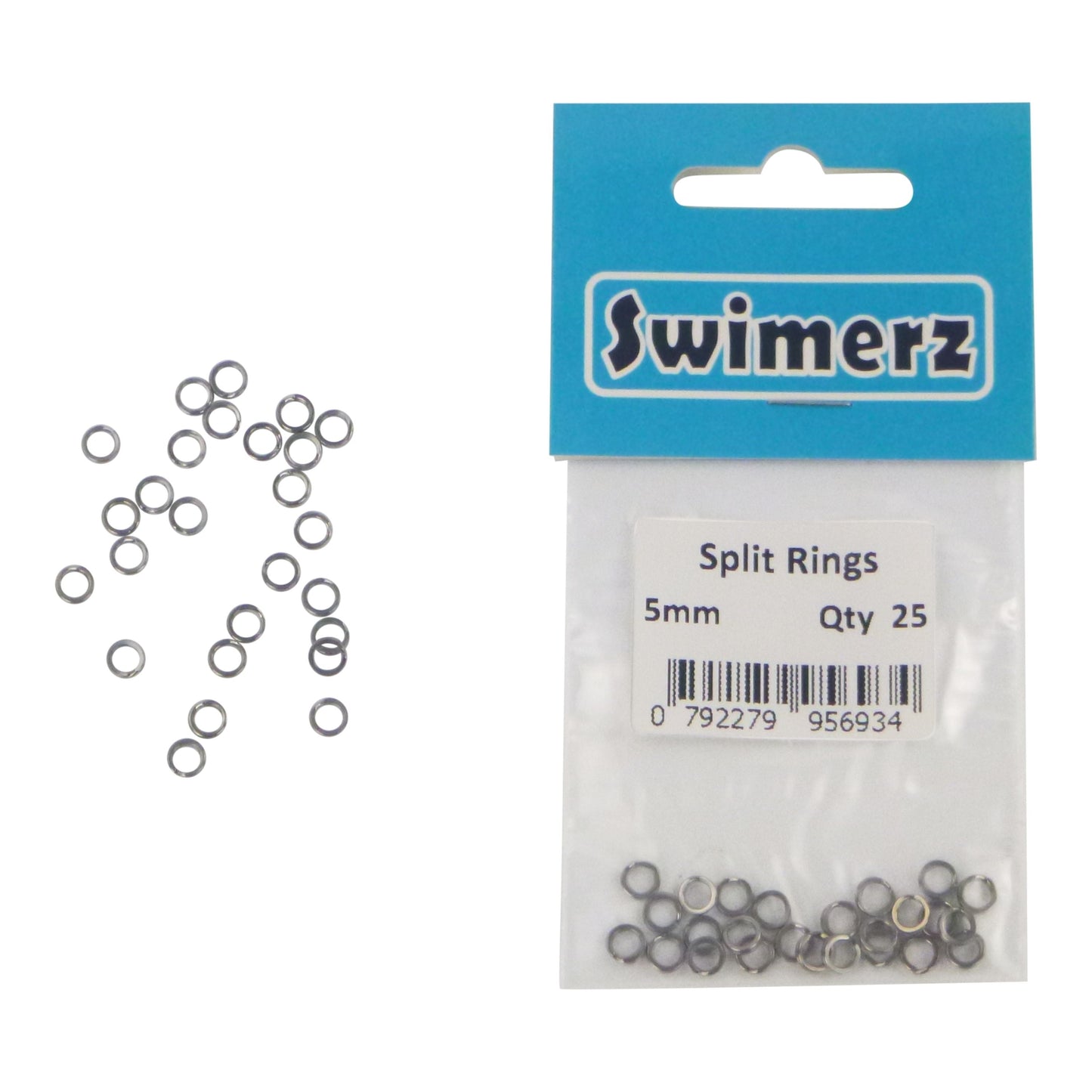 Swimerz 5mm Split Ring Stainless Steel, 25 Pack-1