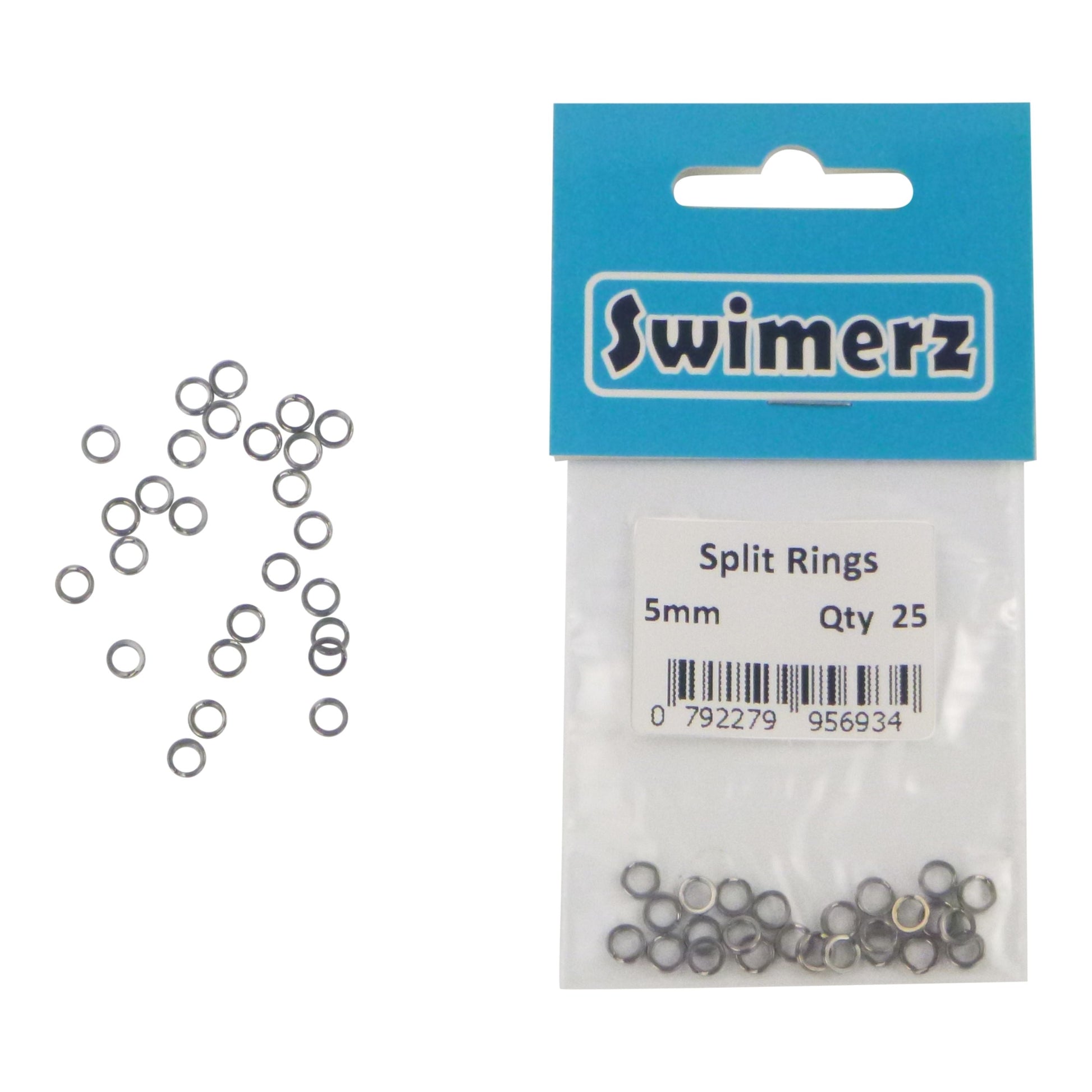 Swimerz 5mm Split Ring Stainless Steel, 25 Pack-1