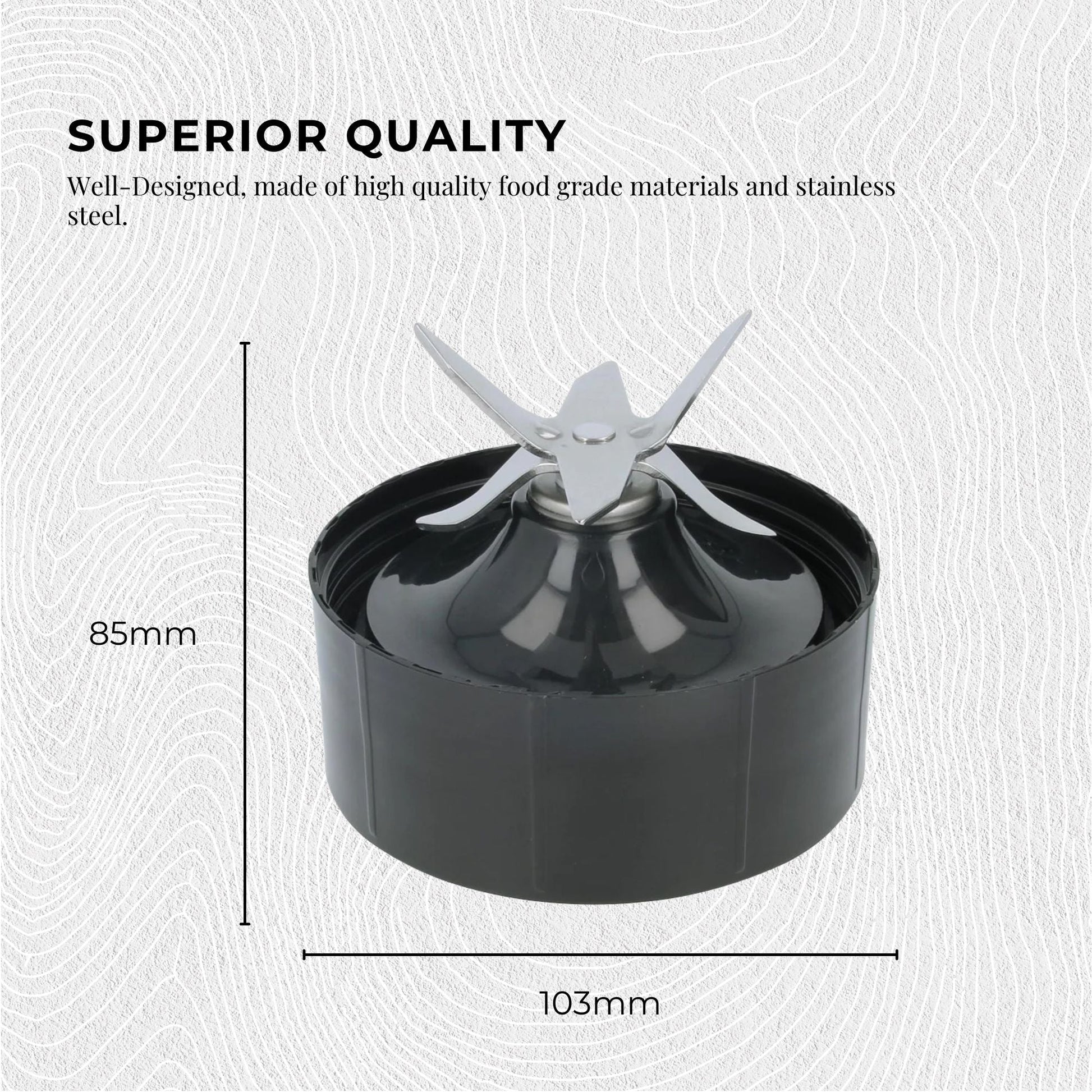 5x For Nutribullet Extractor Cross Blade - 1200W 1200 Replacement Blender Part-2