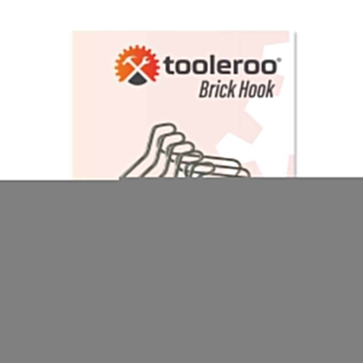 5x Pack Brick Hooks - Wall Crab Clips Hangers - Pictures Plants Outdoor Decor-1