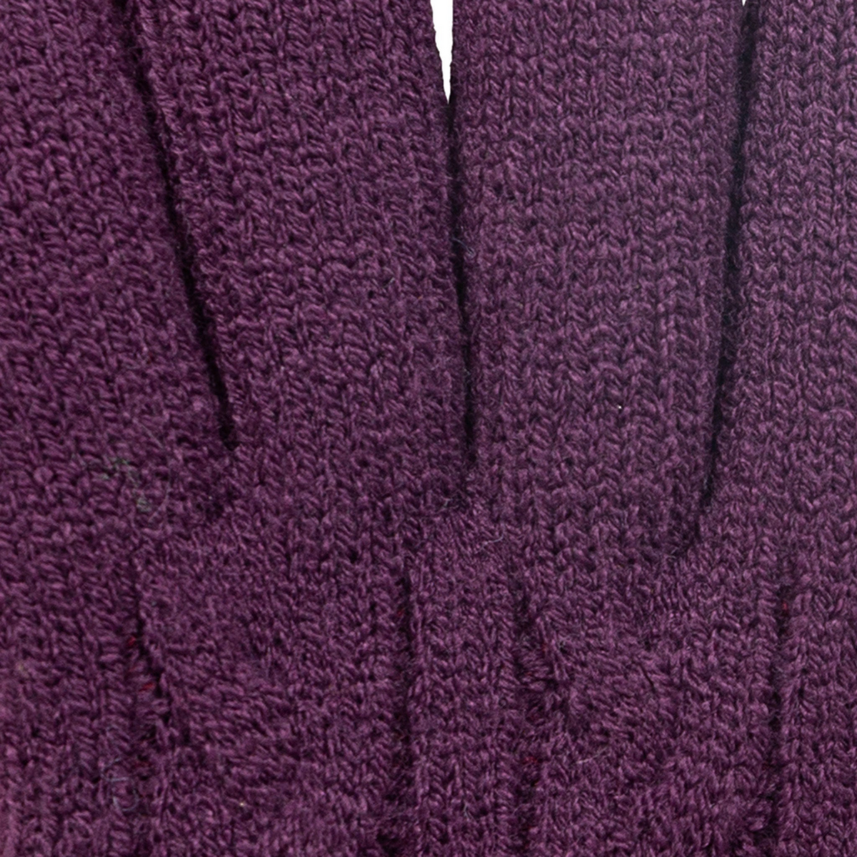 Dents Womens Cable Knit Cosy-Lined Gloves in Amethyst