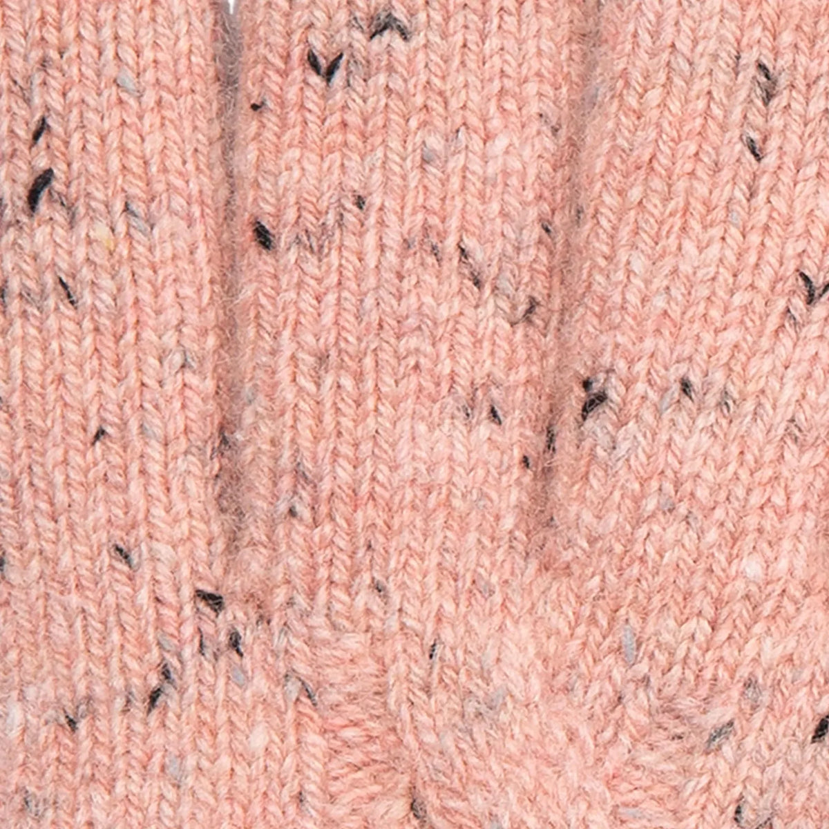 Dents Womens Cable Knit Gloves with Marl Yarn