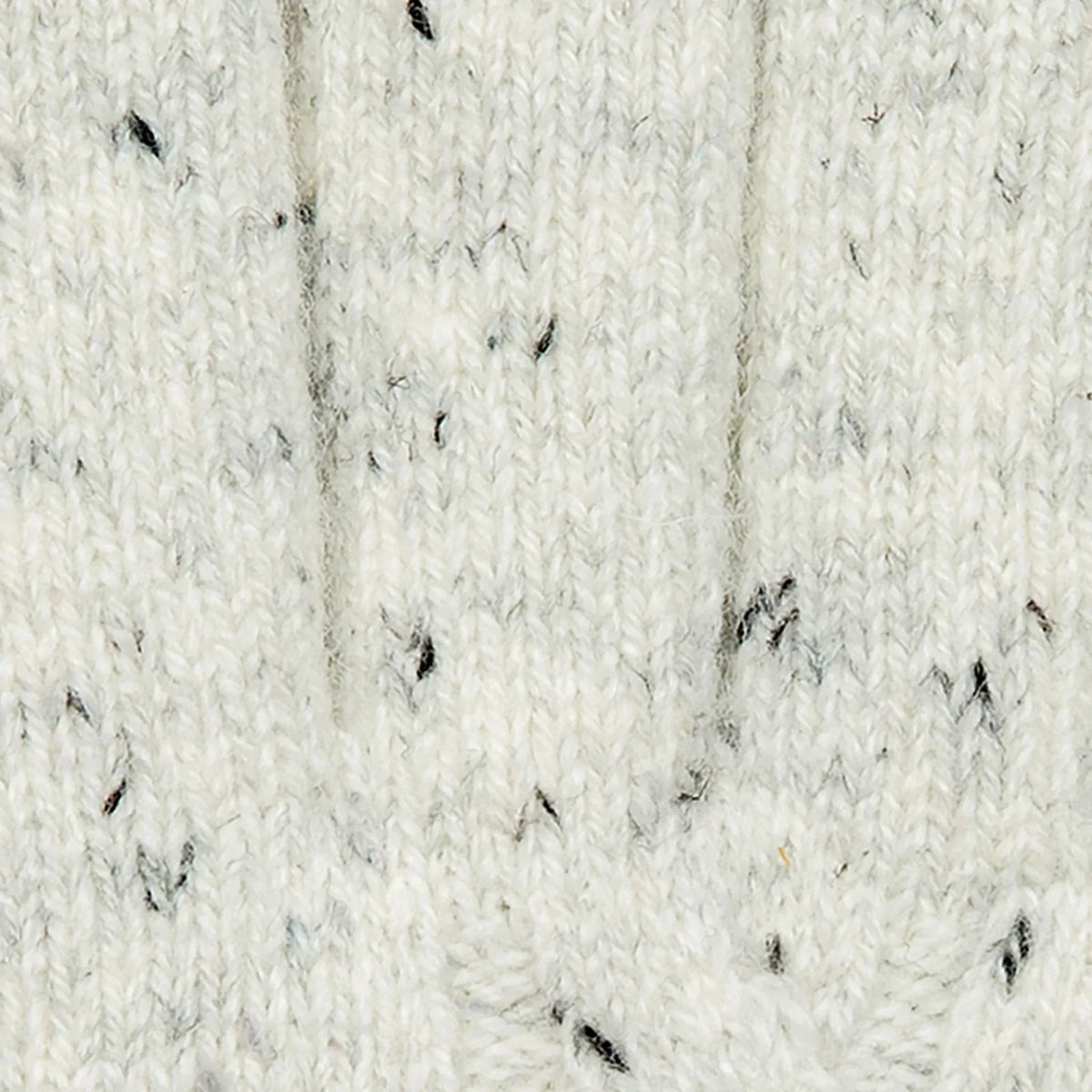 Dents Womens Cable Knit Gloves with Marl Yarn