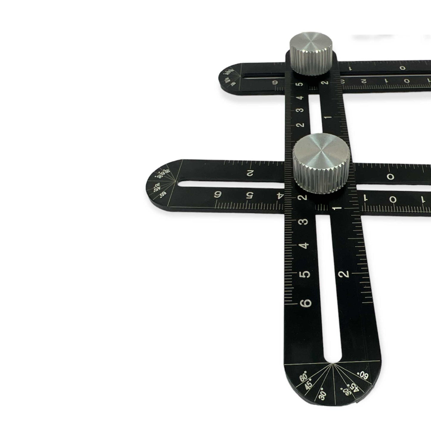 6 Fold Alloy Multiple Angle Ruler - Layout Measuring Template Tool-2