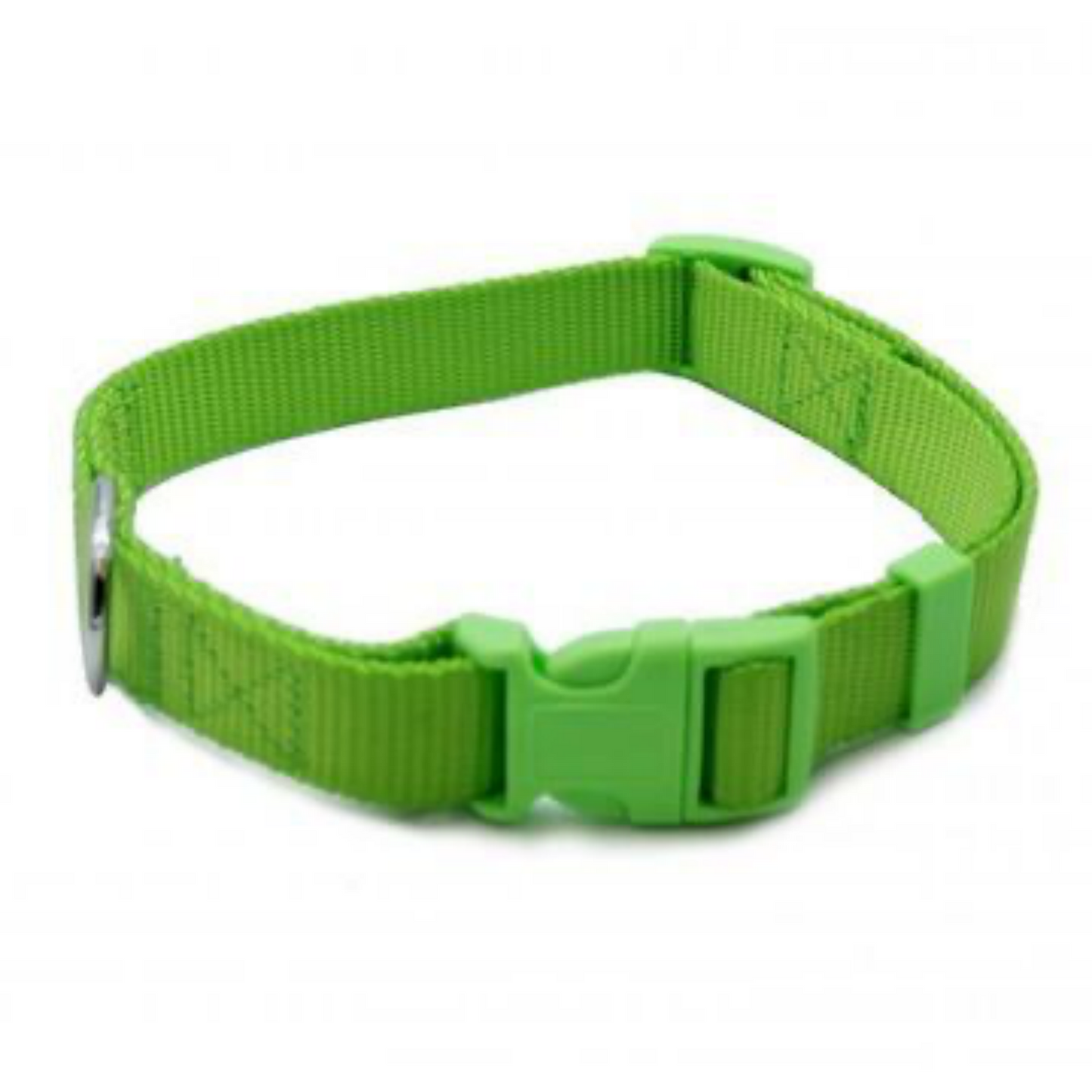 Durable Dog Puppy Pet Collar Adjustable Nylon Toy - Assorted Colours-2