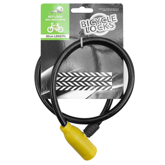 80cm Bicycle Lock with Keys Bike Scooter-0