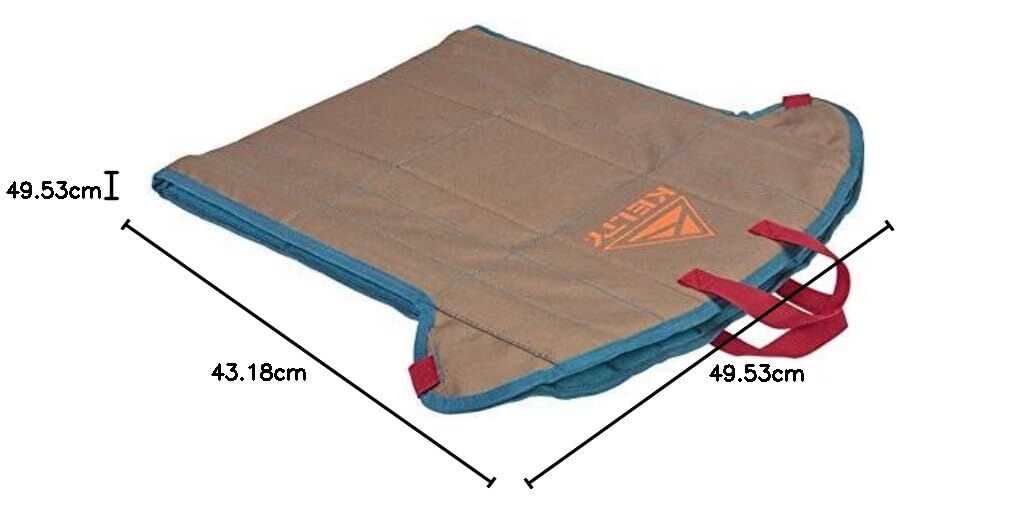 Kelty Camp Chair Hiking Foldable Adjustable & Lightweight in Deep Lake/Fallen Rock-4