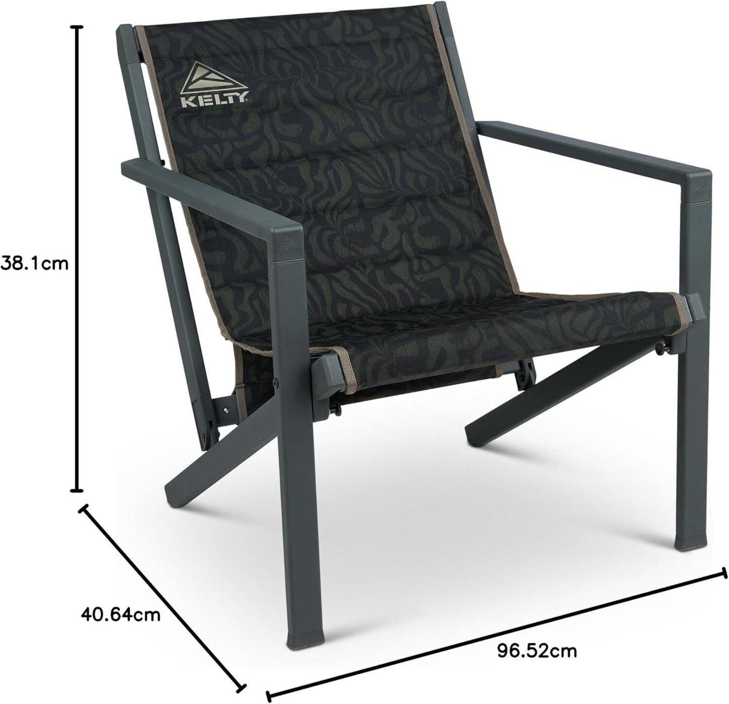 Kelty Rad-Arondack Portable Folding Camp Chair with Carry Bag