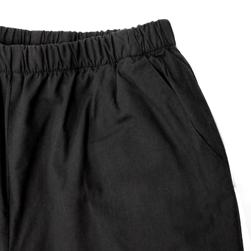 idyl Womens Full Length 100% Cotton Pants  - Black (Relaxed Fit Trousers)-3