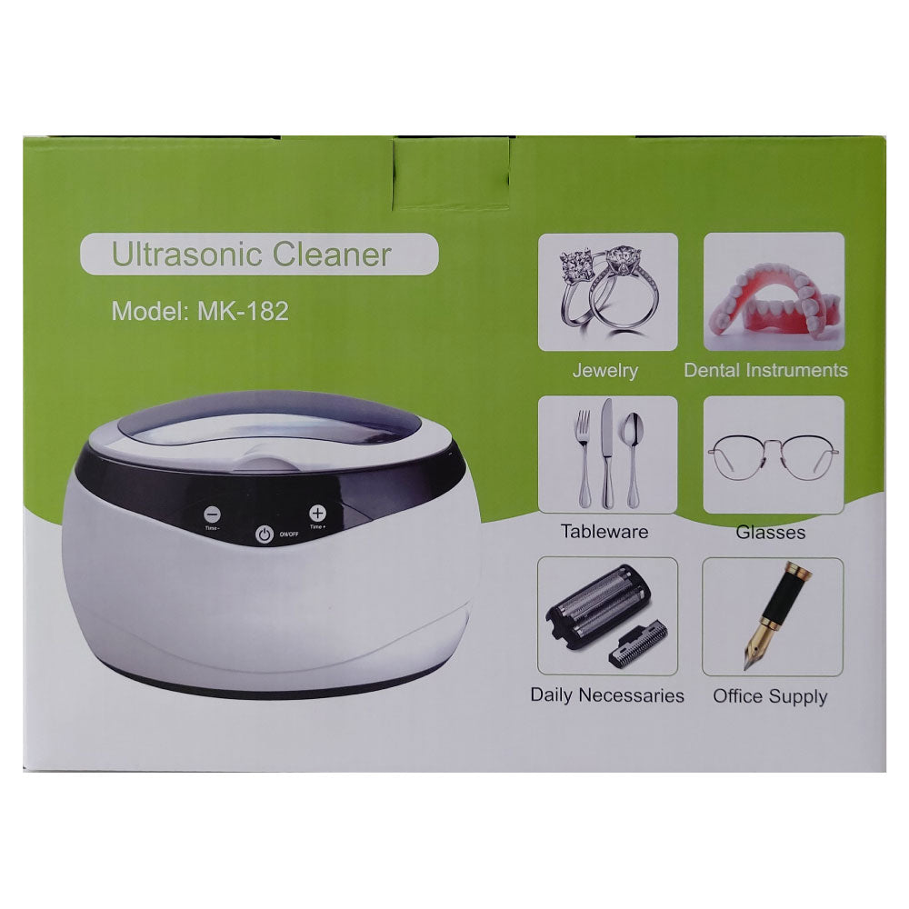 650ml Digital Ultrasonic Cleaner Ultra Sonic Bath Heated Parts Jewelry Cleaning-3
