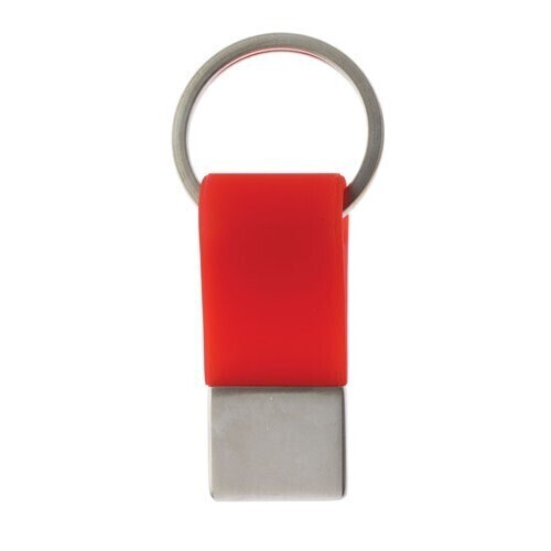 Coda Key Tag Keyring Key Ring School Bag Badge ID Travel Luggage - Red-0