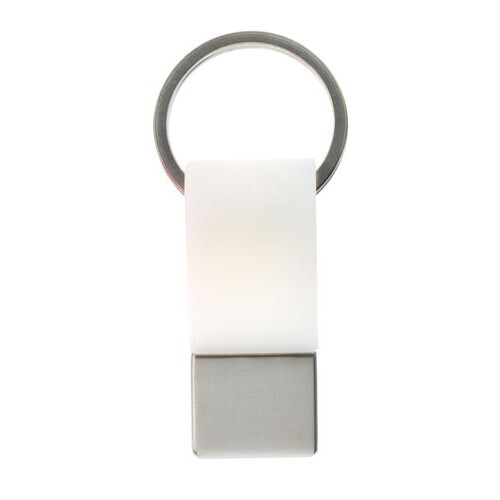 100x Coda Key Tag Keyring Key Ring School Bag Badge - White-1