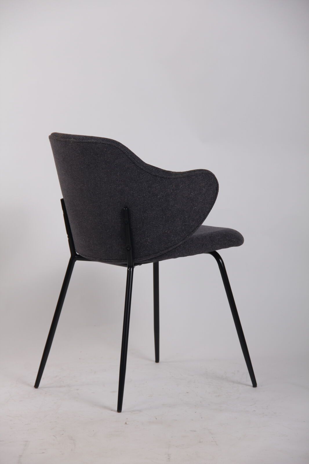 Set of 6 Dining Chairs in Graphite