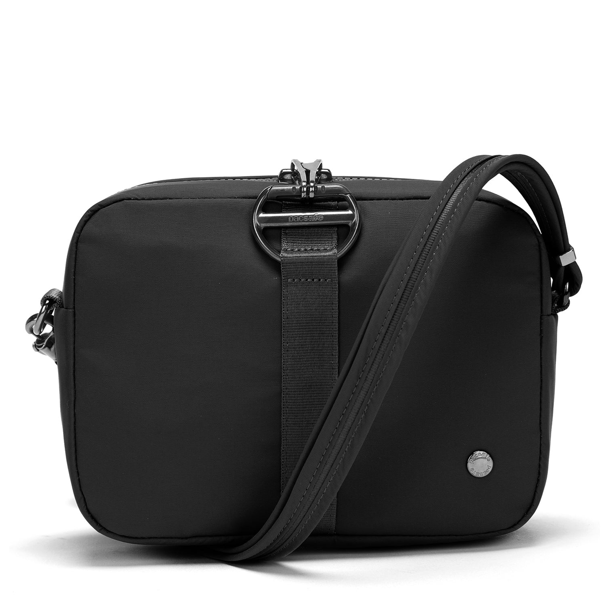 Pacsafe CX Anti-Theft Square Crossbody Travel Bag in Black