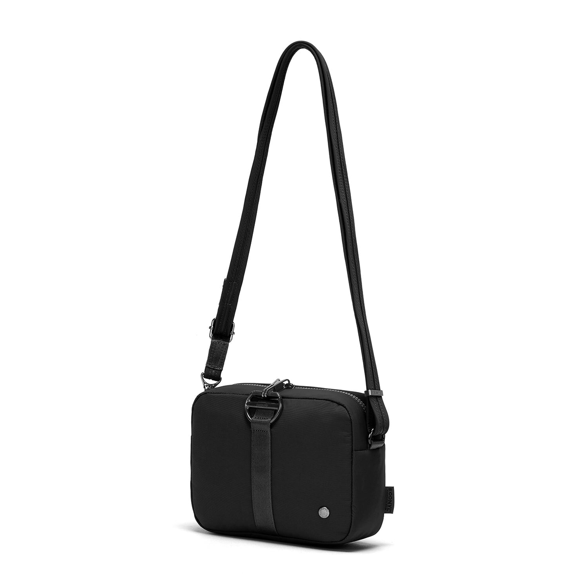 Pacsafe CX Anti-Theft Square Crossbody Travel Bag in Black