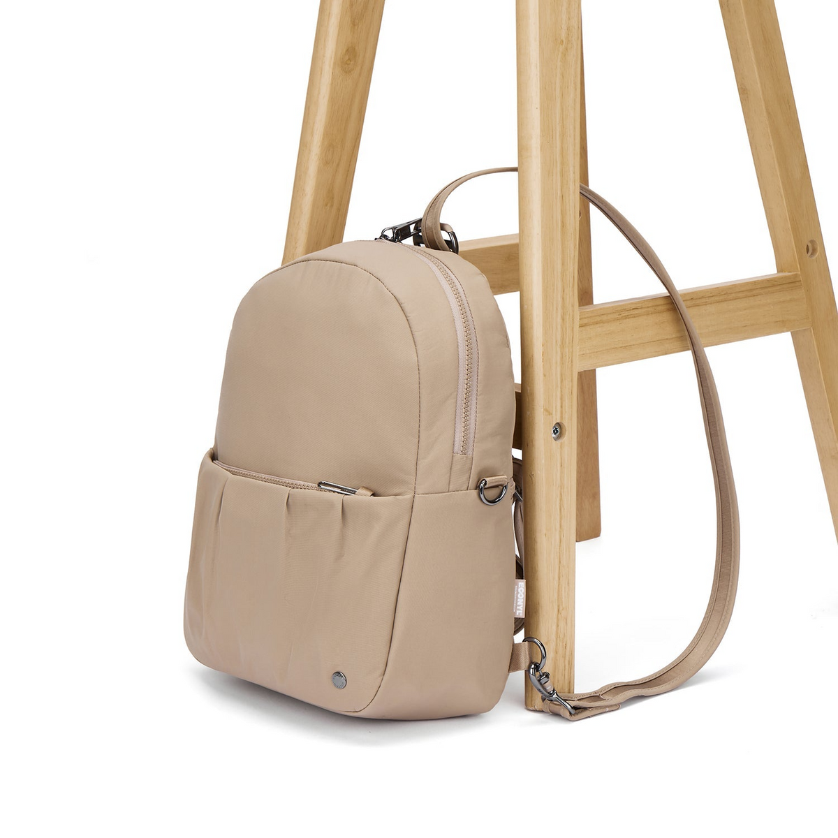 Pacsafe CX Convertible Backpack Bag in Taupe