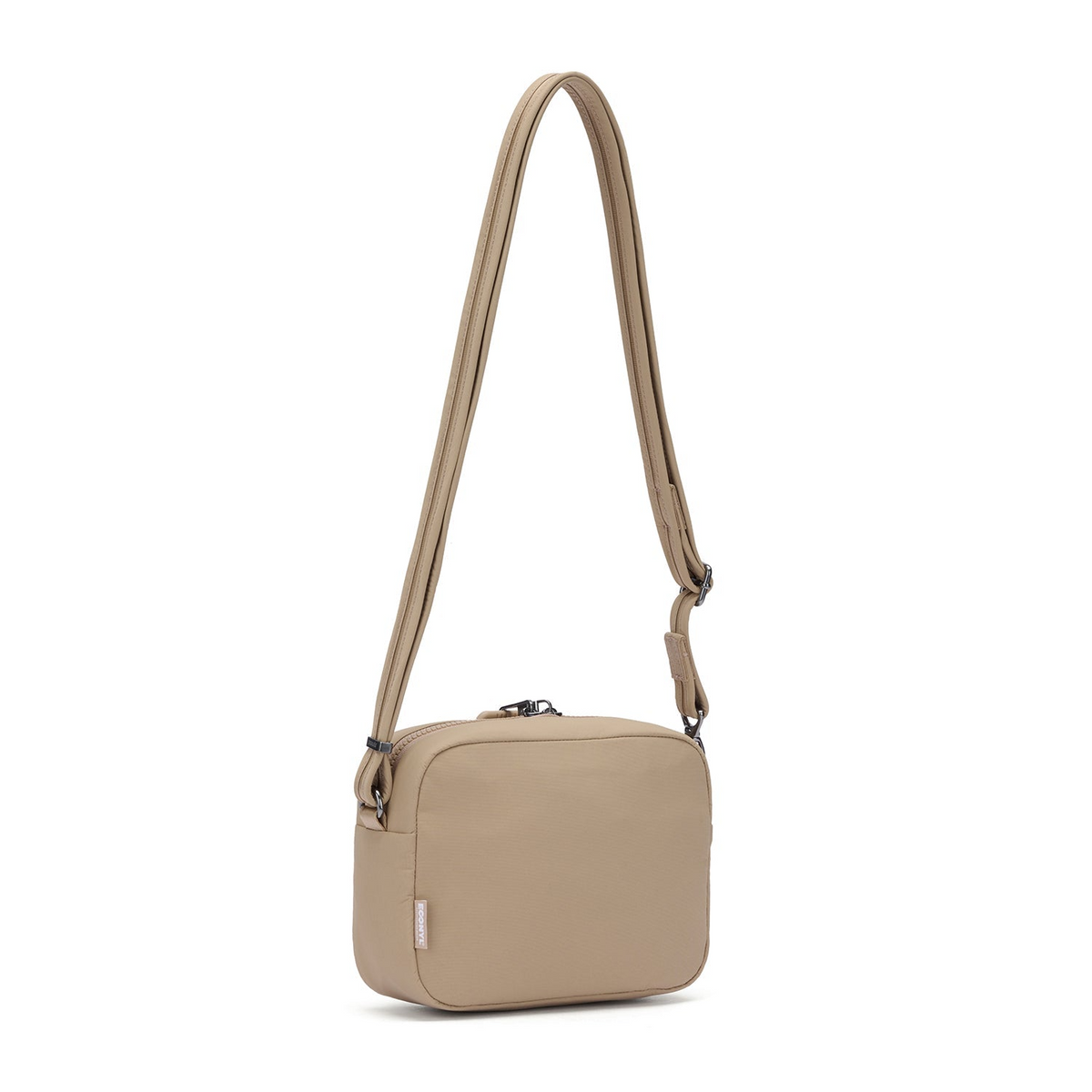 Pacsafe CX Square Crossbody Bag in Taupe