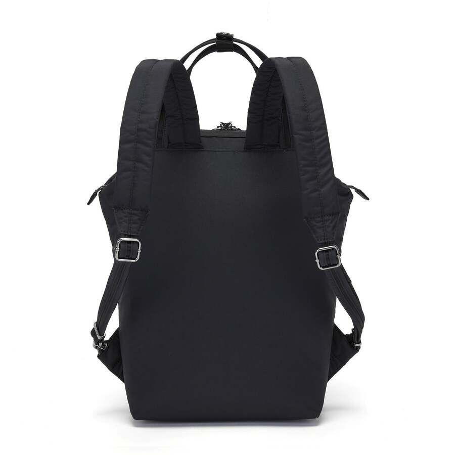 Pacsafe Citysafe CX Econyl Anti-Theft Mini Bag Backpack in Black