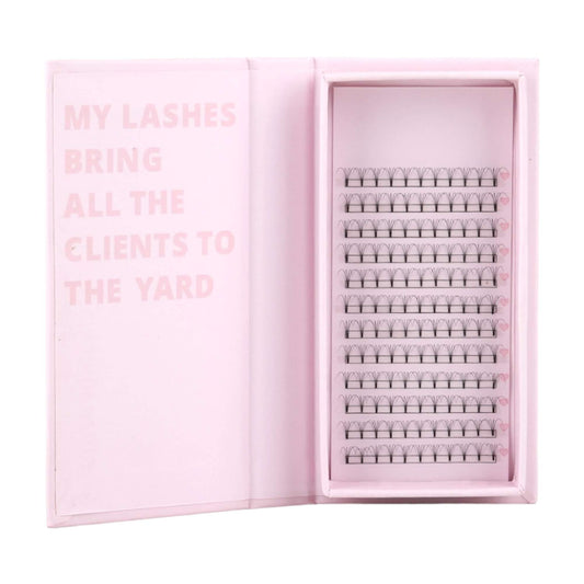 Miosh Eyelash Extensions - 4D Premade Volume Short Stem Eye Lash 0.10 / D CURL-0