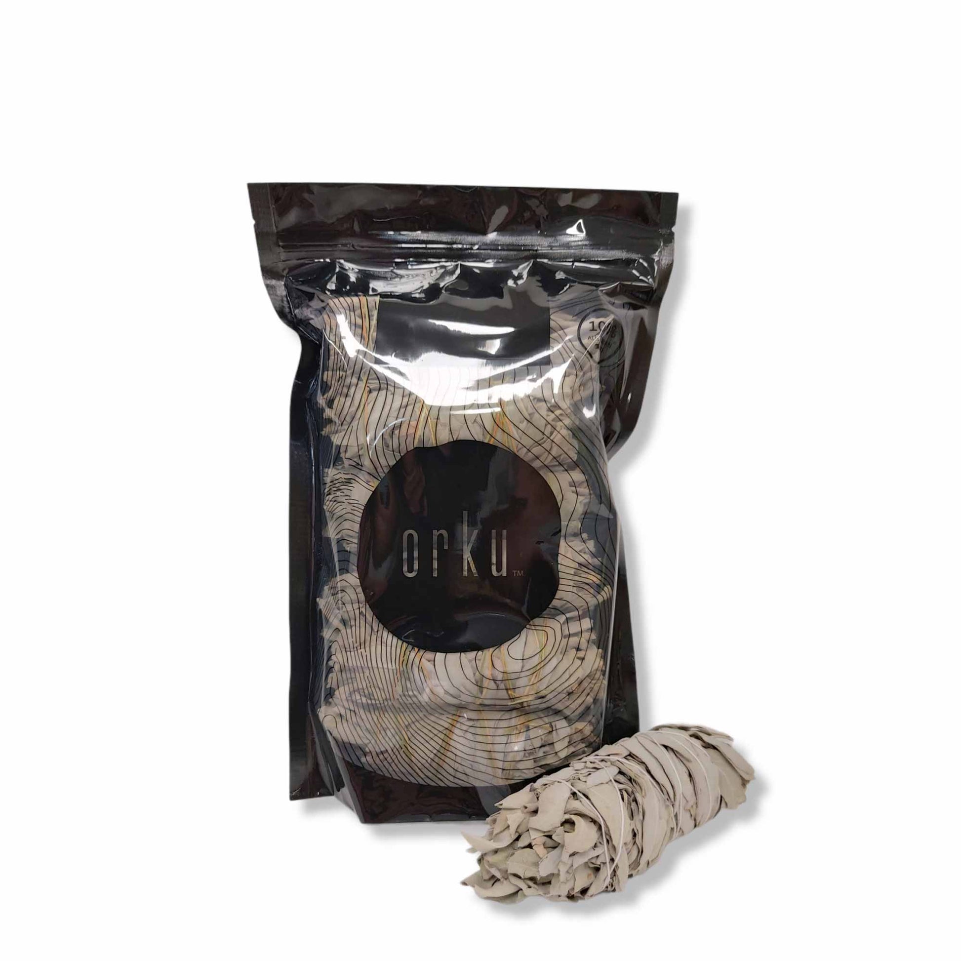 6x Californian White Sage Smudge Sticks Medium 13-15cm Incense Cleansing Bundle-1